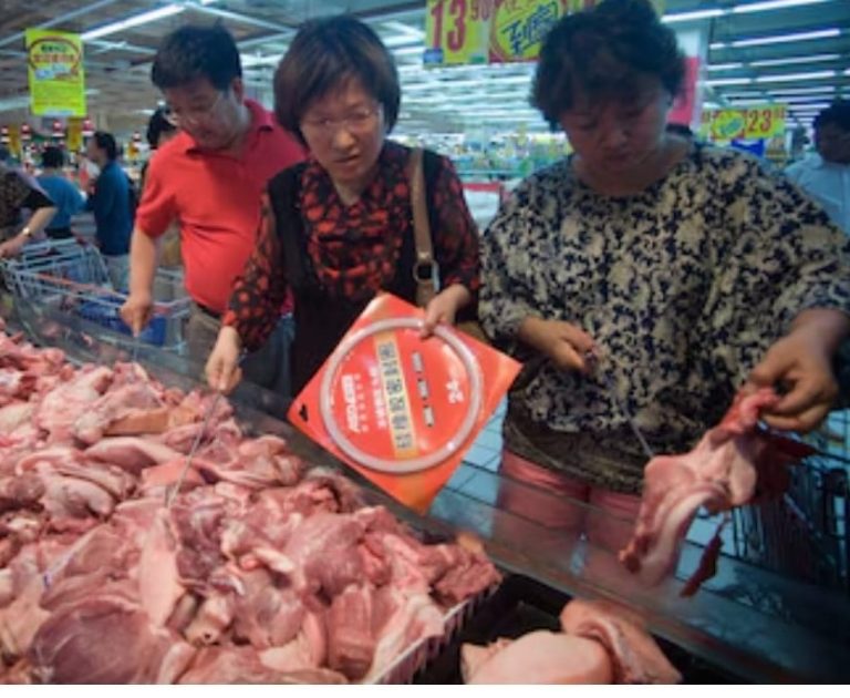 China anunció aranceles temporales de hasta un 62 por ciento a la carne de cerdo de la Unión Europea