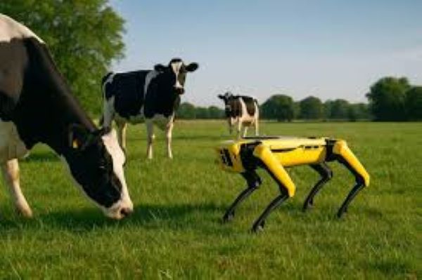 Robots cuadrúpedos en la ganadería: la nueva frontera tecnológica del pastoreo